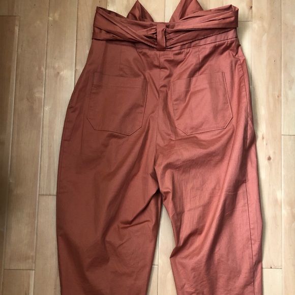 NWOT Cartonnier Paperbag Crop Trousers - Picture 7 of 8